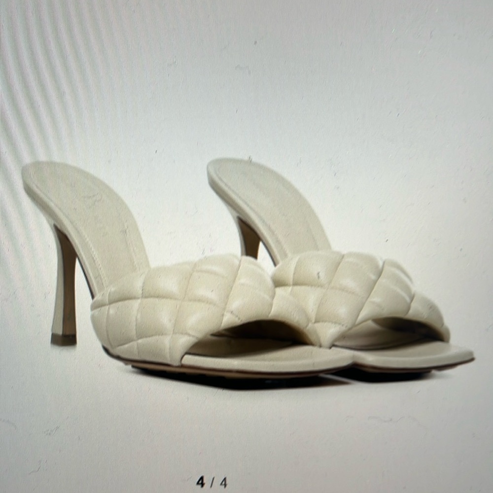 Bottega Veneta Padded High Heel Sandals